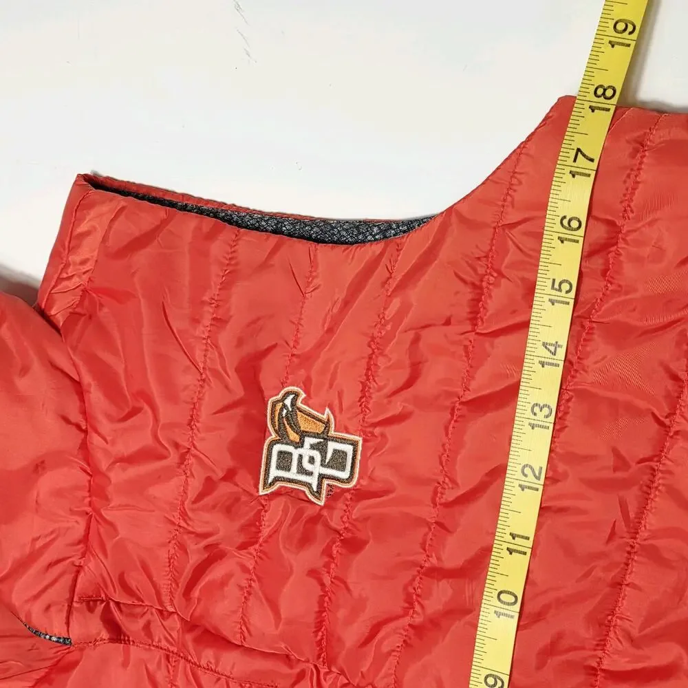 Under Armour Cold Gear Puffer Vest Full Zip Bowling Green Women's Medium NCAA